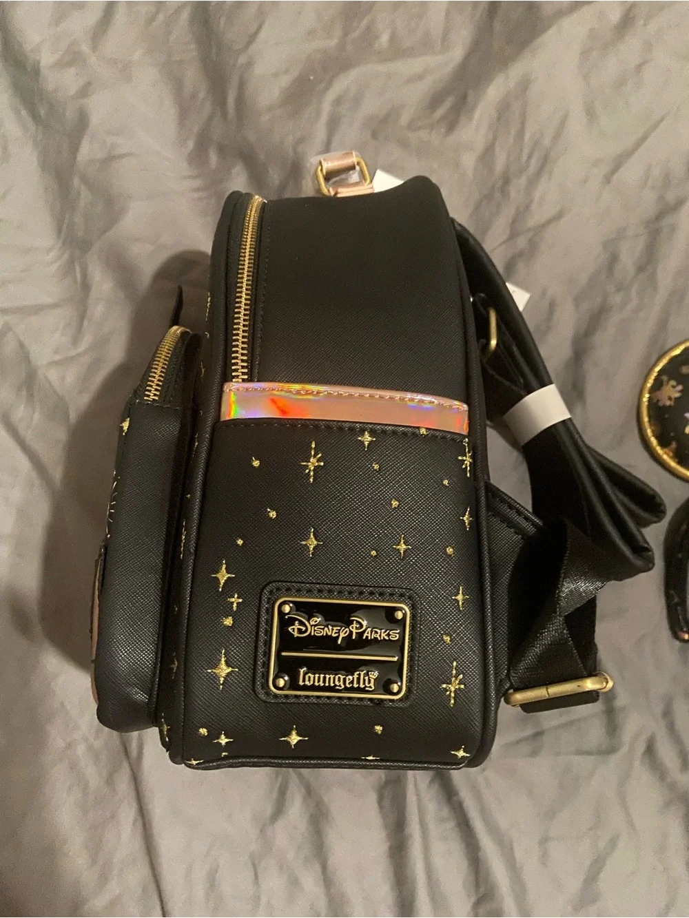 Black 50th Anniversary Kids Backpack and Ears Set